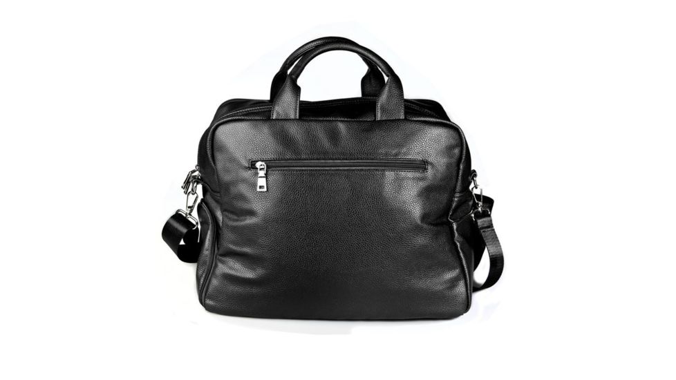 Hero Hayes Series Better Than Leather Travel Bag, Black HROT325BLA