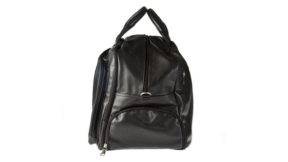 Hero Hayes Series Better Than Leather Travel Bag, Black HROT325BLA