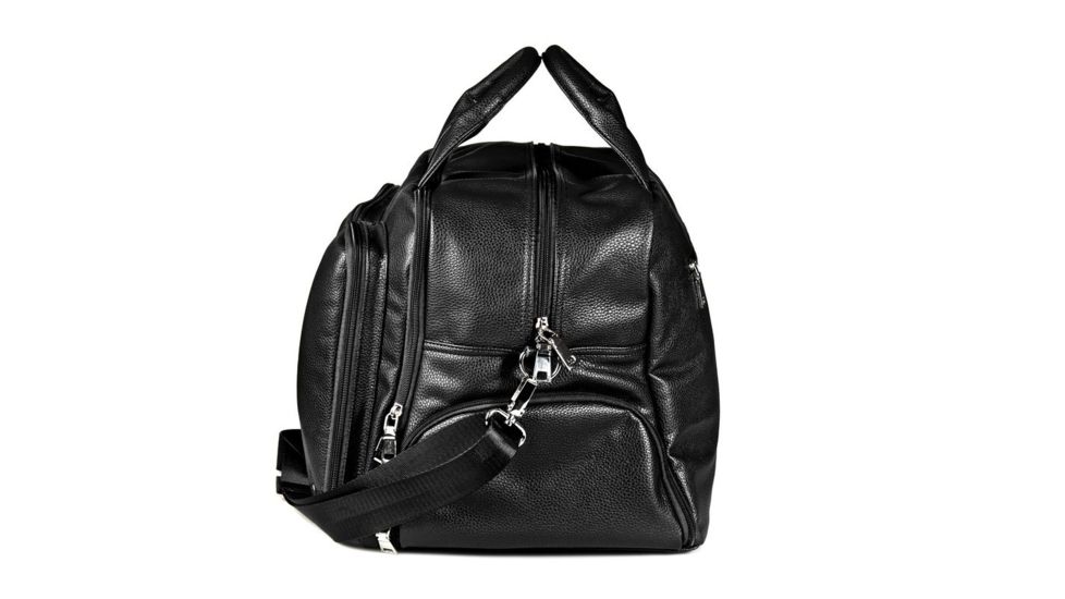 Hero Hayes Series Better Than Leather Travel Bag, Black HROT325BLA