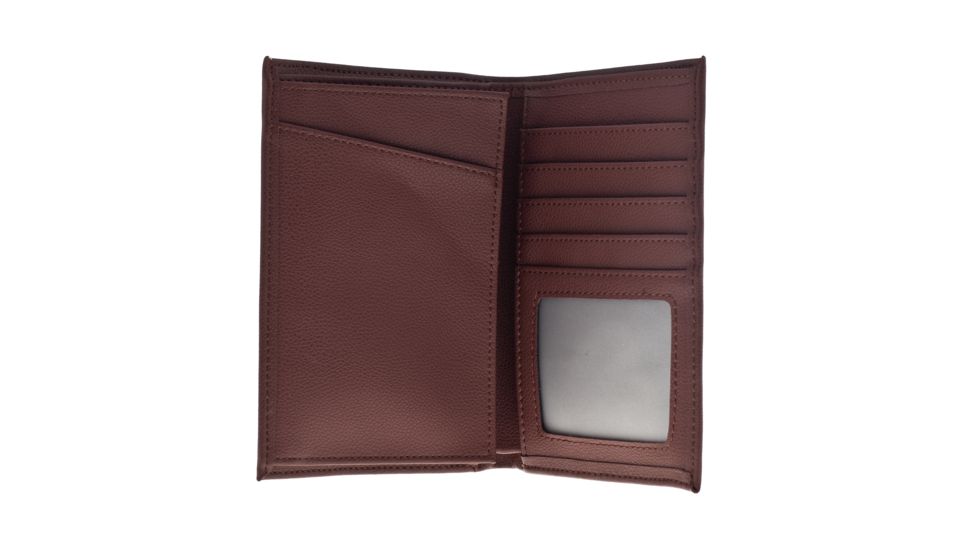 Hero Passport Holder Polk Series 630BRN Better Than Leather, Maroon HROP630BRN