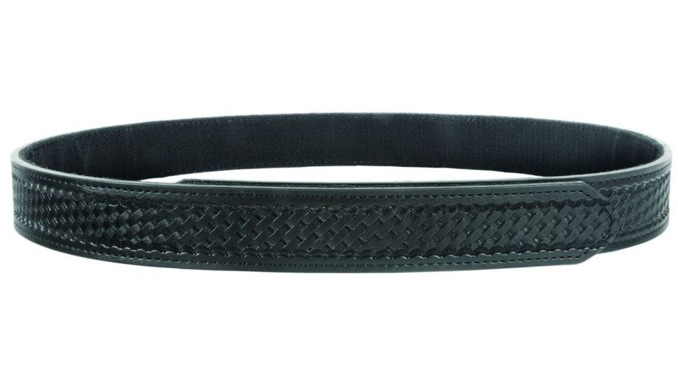 Hero's Pride 1.5in Buckle-Less Belt w/Loop Lining, AirTek, BW, Sizes 24-28, Black, S 1260WL-S-28