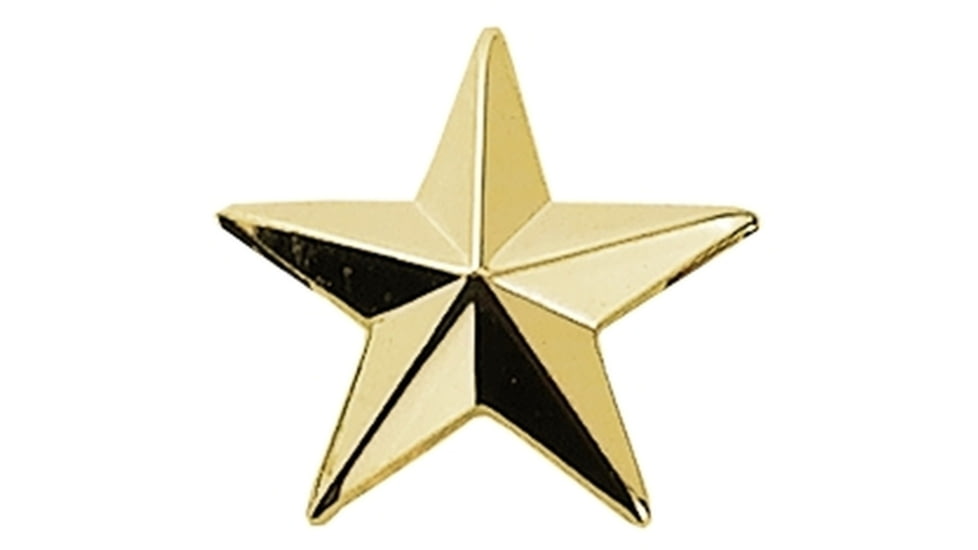 1 Star Pin 1/2'' High - Pair