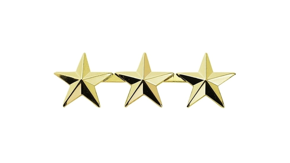 3 Star Pin 1/2'' High - Pair