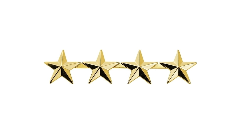 4 Star Pin 1/2'' High - Pair