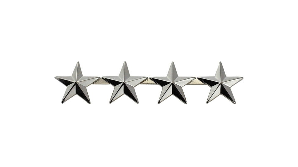 4 Star Pin 1/2'' High - Pair