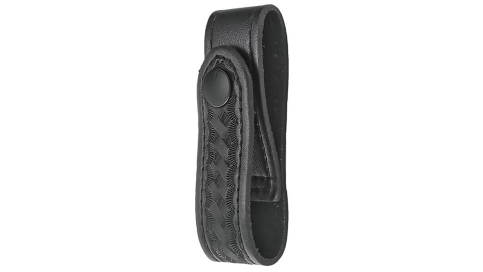 HERO'S PRIDE AirTek Slides-on Belt Handcuff Strap, Basket Weave, Black Hardware, Black, 1415WB-01