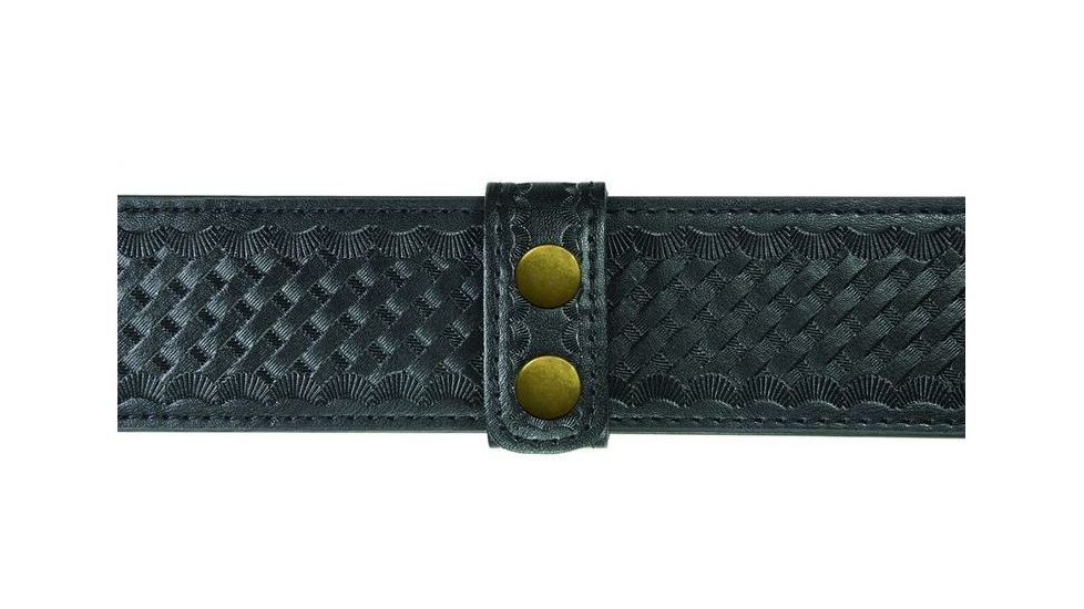 Hero's Pride Belt Keepers, 2 1/4in Belt, 2 Pack, Deluxe, AirTek, BW, Brass Snaps 1497WG