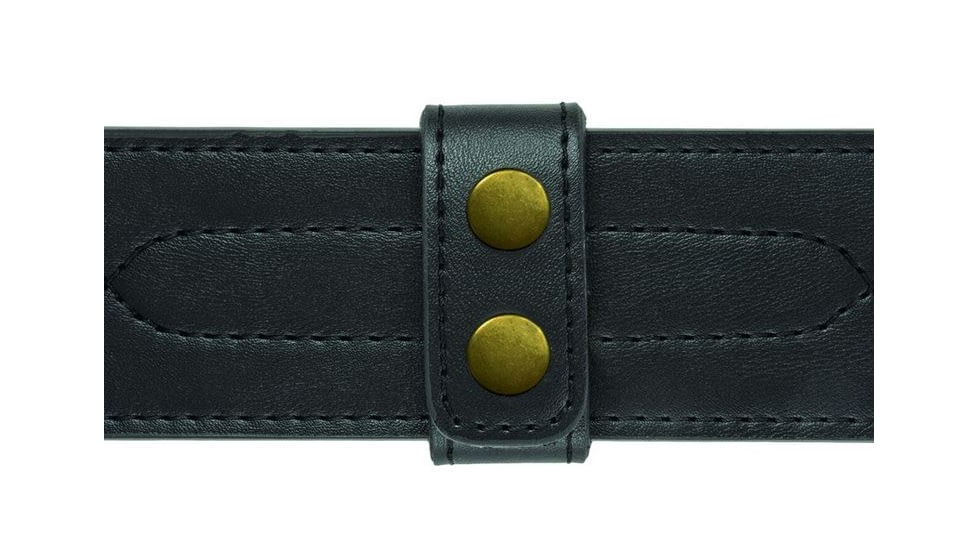 Hero's Pride Belt Keepers, 2 1/4in Belt, 2 Pack, Deluxe, AirTek, Smooth, Brass Snaps 1497PG