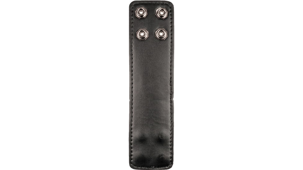 Hero's Pride Belt Keepers, 2 1/4in Belt, 2in Wide, Per Each, AirTek, Smooth, Hidden Snaps, Black 1498PC