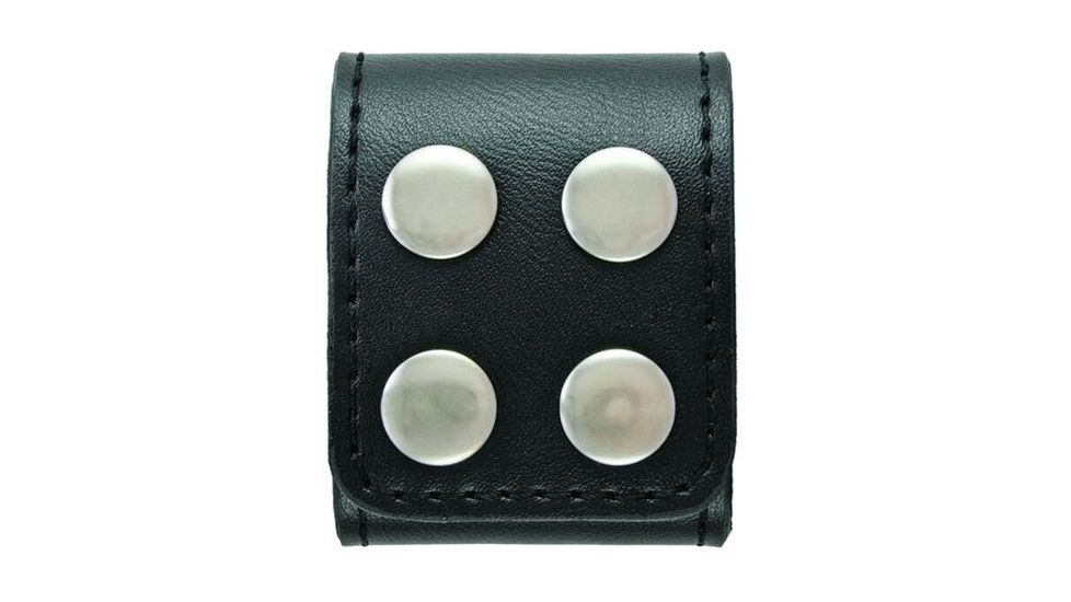 Hero's Pride Belt Keepers, 2 1/4in Belt, 2in Wide, Per Each, AirTek, Smooth, Silver Snaps 1498PN