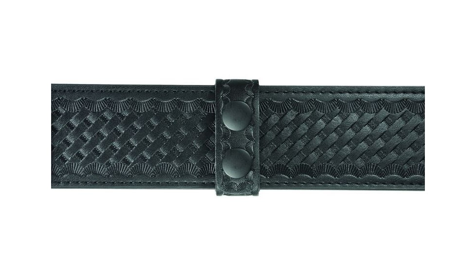Hero's Pride Belt Keepers, 2 1/4in Belt, 4 Pack, Standard, AirTek, BW, Black Snaps 1499WB