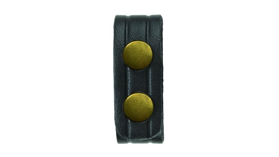 Hero's Pride Belt Keepers, 2 1/4in Belt, 4 Pack, Standard, AirTek, Smooth, Brass Snaps 1499PG