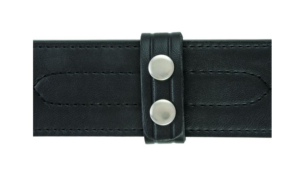 Hero's Pride Belt Keepers, 2 1/4in Belt, 4 Pack, Standard, AirTek, Smooth, Silver Snaps 1499PN