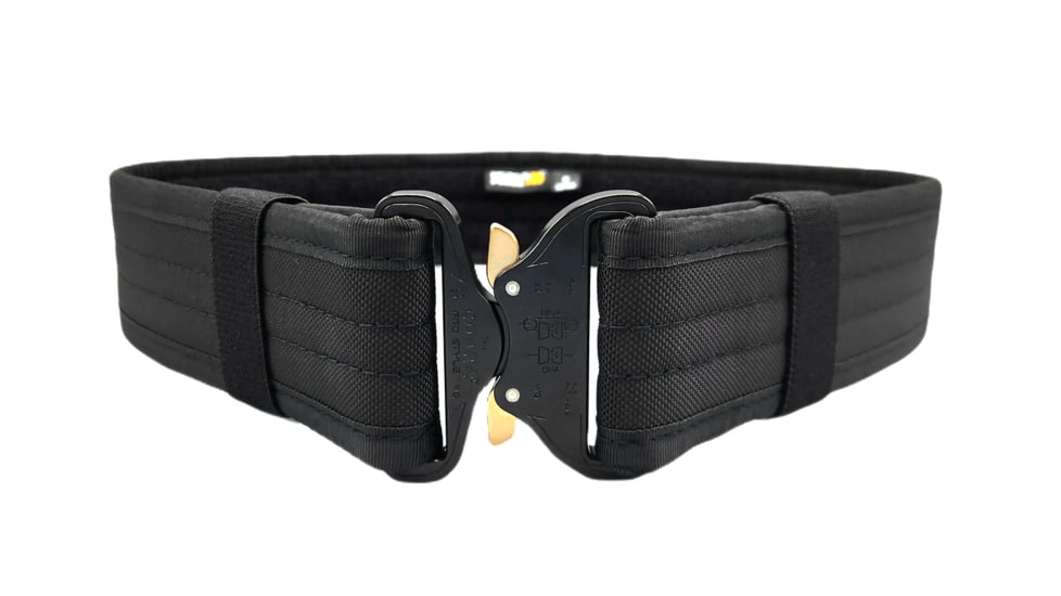 HERO'S PRIDE COBRA Pro Buckle Ballistic Deluxe Duty Belt, 2.25in, Plain, Black, Small, 2010-S28