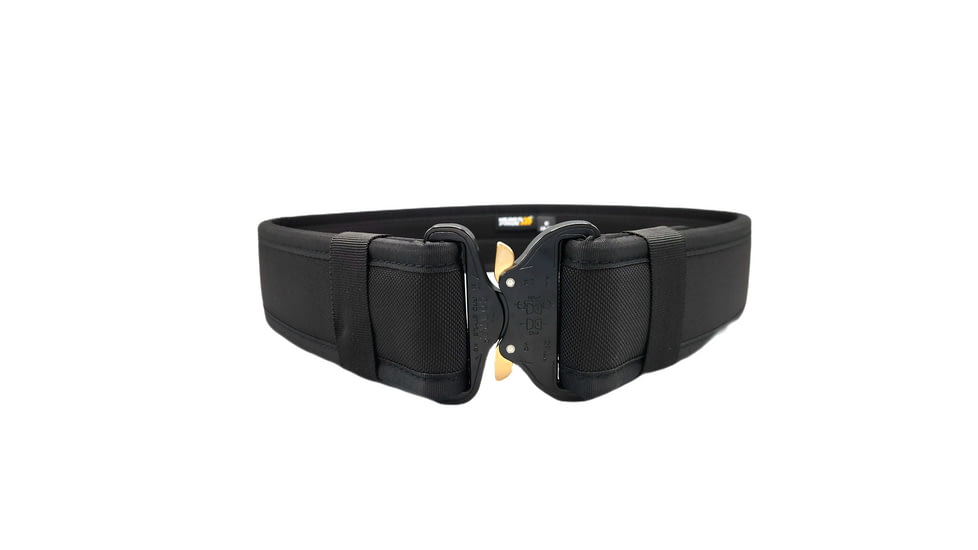 HERO'S PRIDE COBRA Pro Buckle Ballistic Rigid Extreme Duty Belt, 2.25in, Plain, Black, 2XL, 2013-2X52