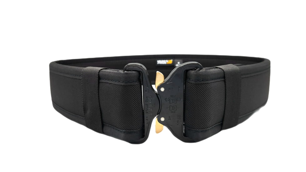 HERO'S PRIDE COBRA Pro Buckle Ballistic Rigid Extreme Duty Belt, 2.25in, Plain, Black, Small, 2013-S28