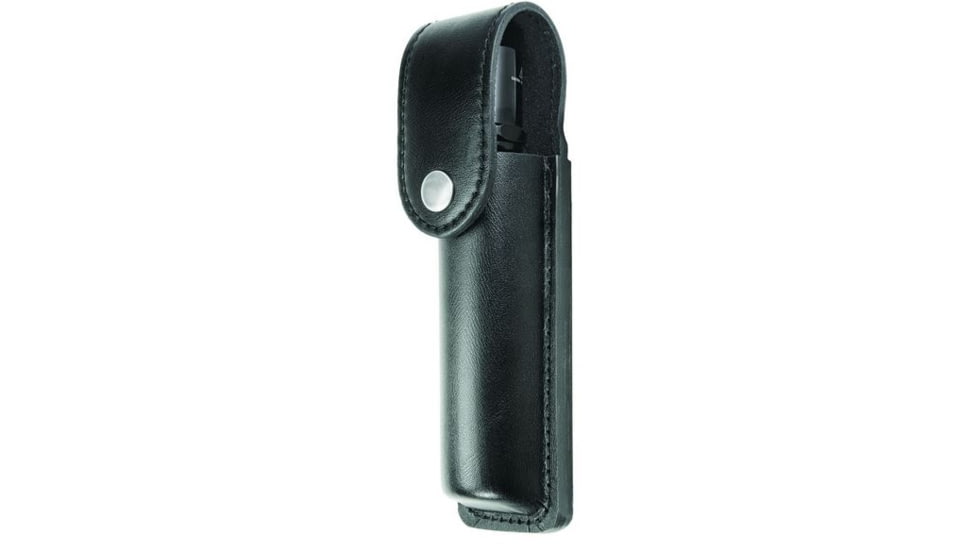 Hero's Pride Flashlight Case, Medium, AirTek, Smooth, Silver Snap, Medium 1466PN
