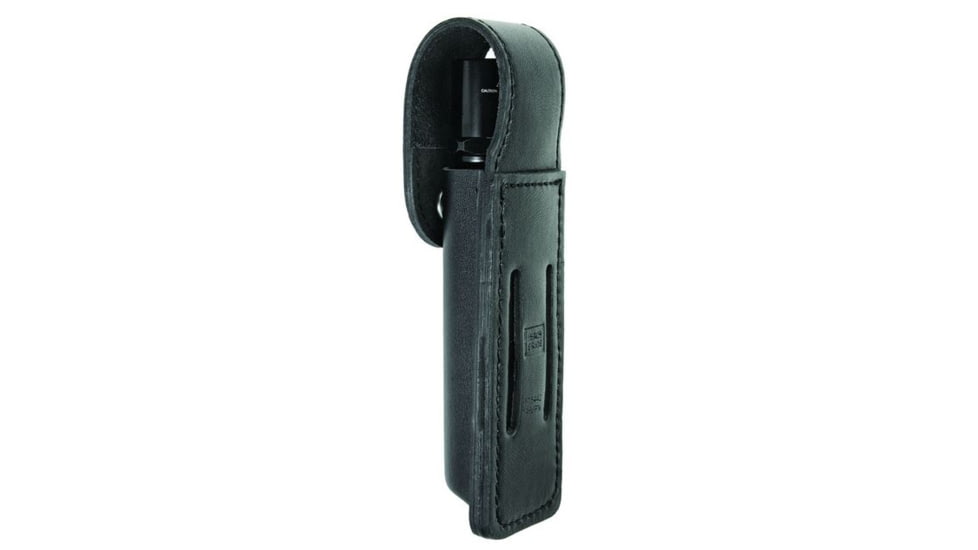 Hero's Pride Flashlight Case, Medium, AirTek, Smooth, Silver Snap, Medium 1466PN