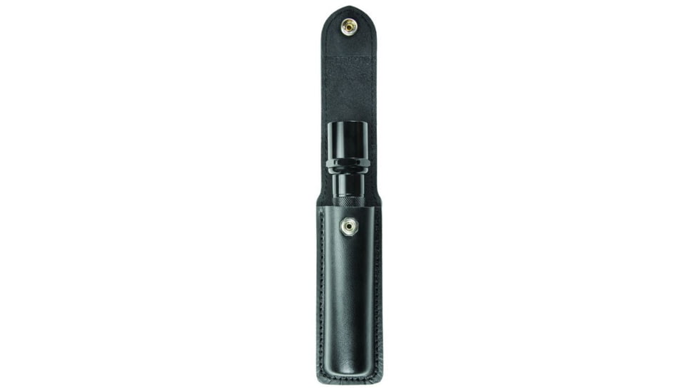 Hero's Pride Flashlight Case, Medium, AirTek, Smooth, Silver Snap, Medium 1466PN