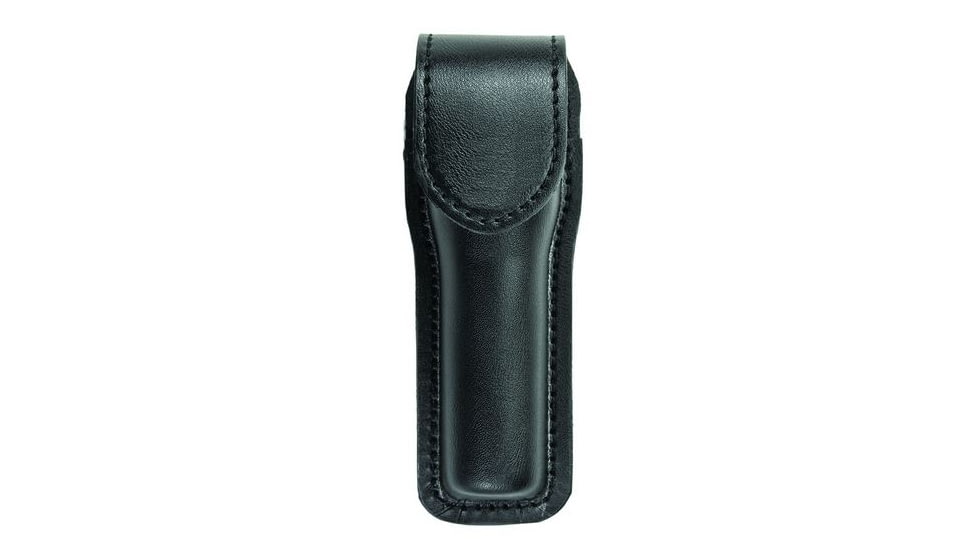 Hero's Pride Flashlight Case, Small, AirTek, Smooth, Hidden Snap, Black, Small 1464PC