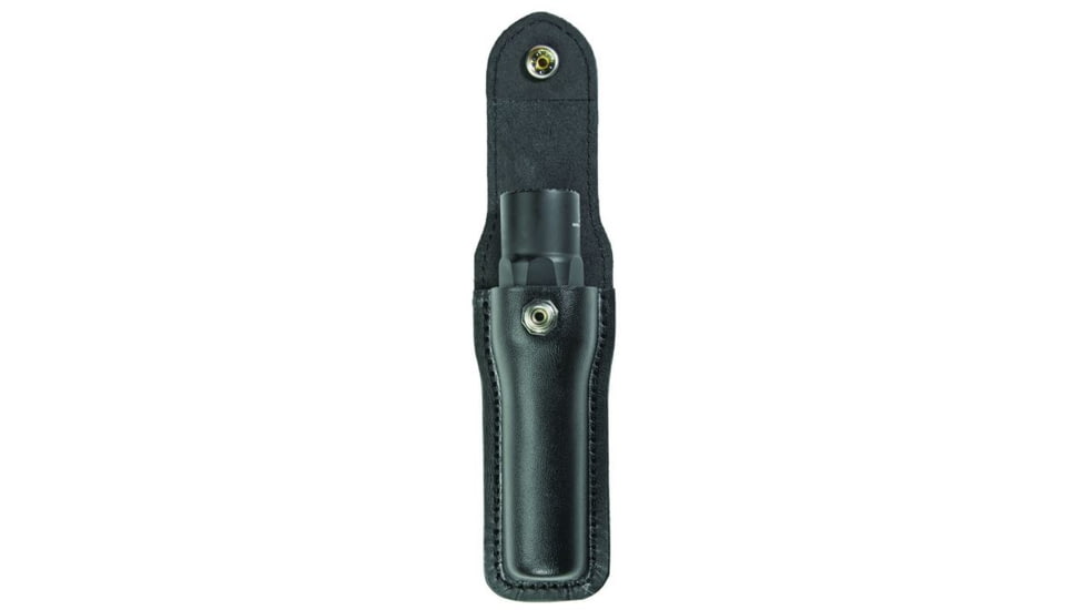 Hero's Pride Flashlight Case, Small, AirTek, Smooth, Silver Snap, Small 1464PN