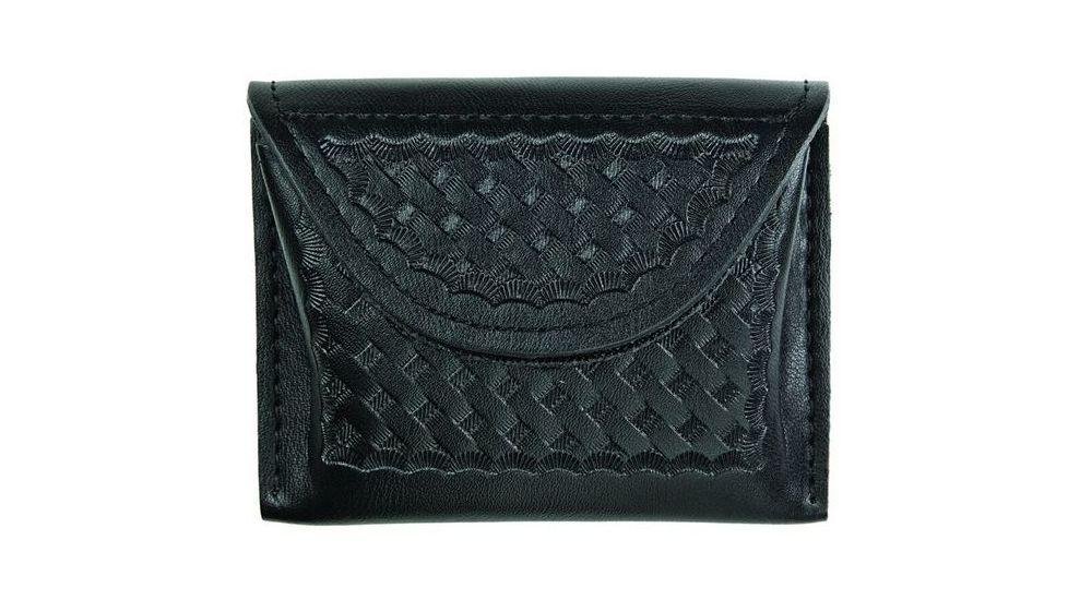 Hero's Pride Glove Pouch, Deluxe, Triple, AirTek, BW, Black 1483W