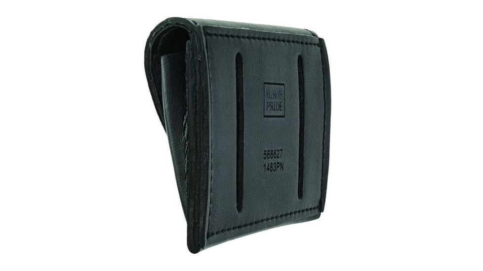 Hero's Pride Glove Pouch, Deluxe, Triple, AirTek, Smooth, Black 1483P