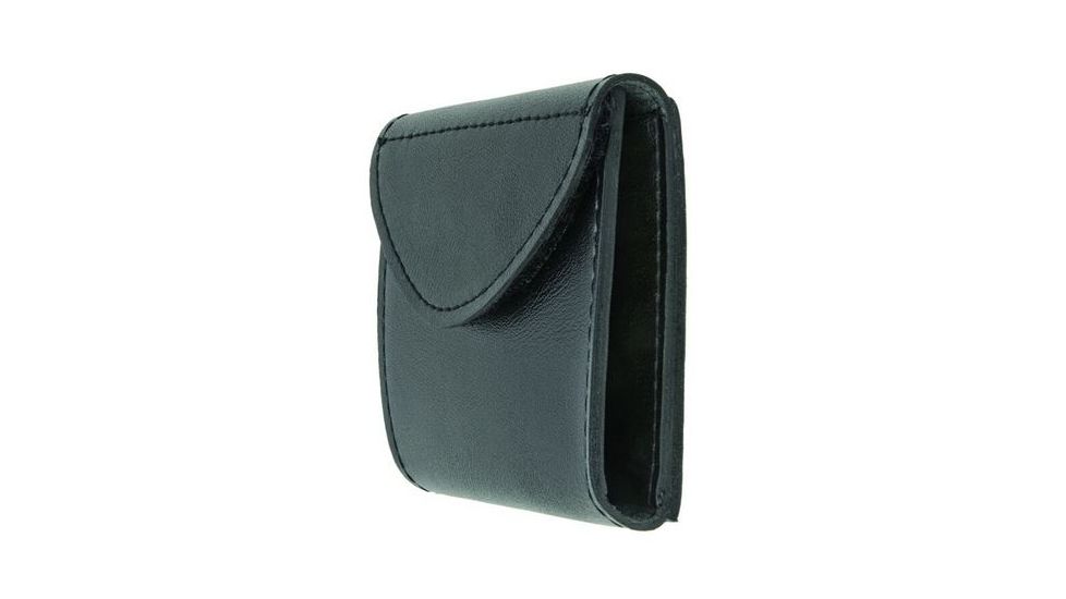 Hero's Pride Glove Pouch, Double, Flexible, AirTek, Smooth, Black 1482P