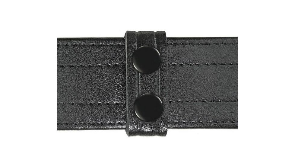 Hero's Pride Keepers 2in Belt, Standard 7/8in, Black Snaps, 4 Pk, AirTek, Smooth 1496PB