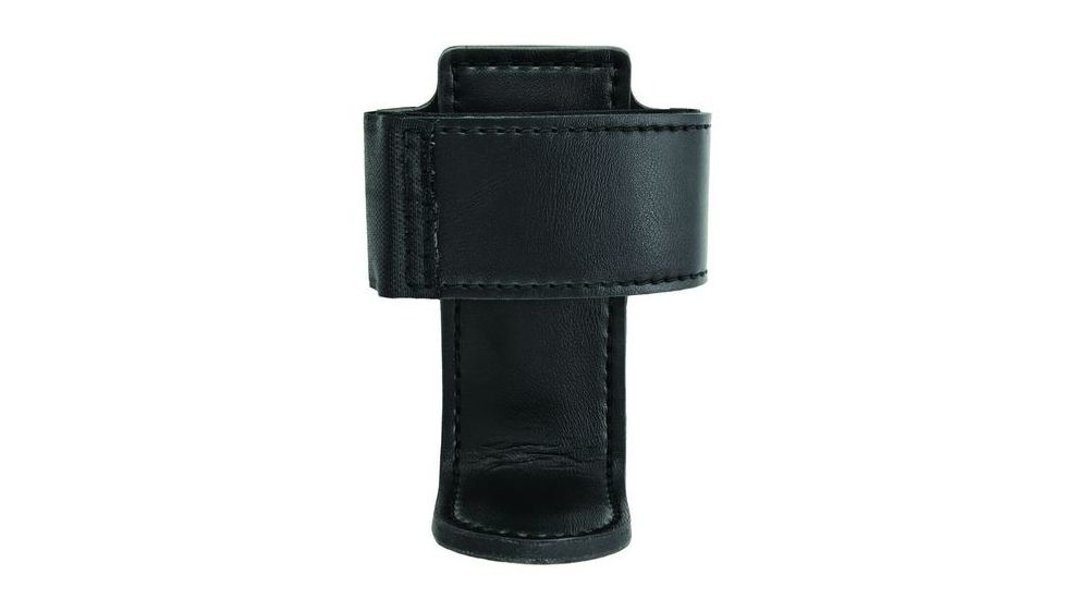 Hero's Pride L-style Radio Holder, Medium, Adjustable, AirTek, Smooth, Black, Medium 1442BP