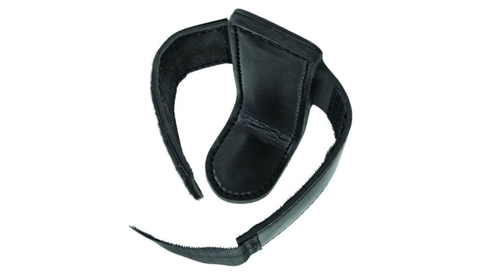 Hero's Pride L-style Radio Holder, Medium, Adjustable, AirTek, Smooth, Black, Medium 1442BP