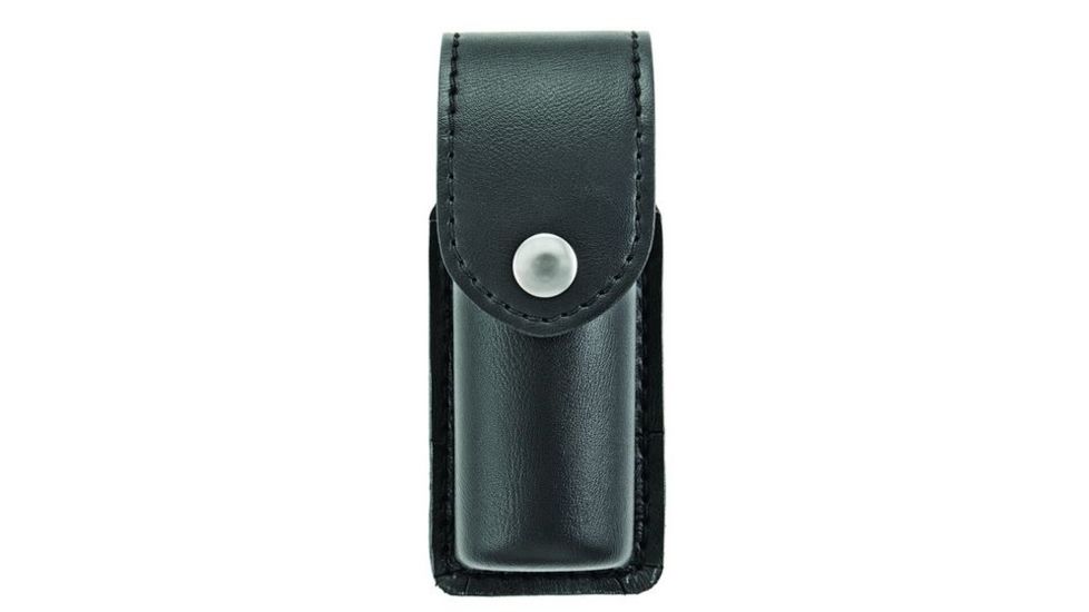 Hero's Pride O.C. Pepper Spray Case, Small, MK3 MK2,6, AirTek, Smooth, Silver Snap, Small 1458PN