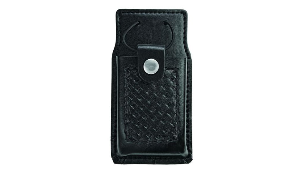 Hero's Pride Radio Case w/ Swivel, Medium, AirTek, BW, Silver Snap, Medium 1440BWN