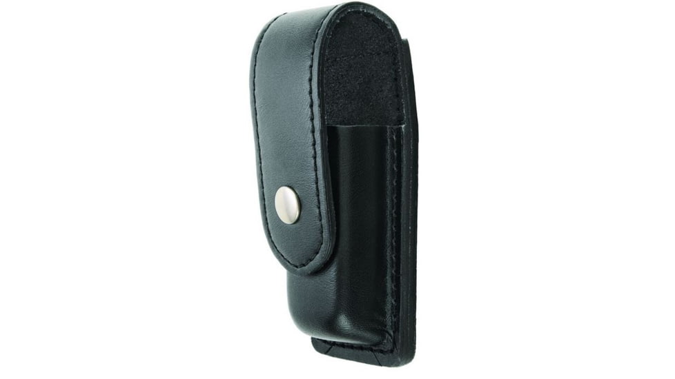 Hero's Pride Single Magazine or Knife Case, Medium, AirTek, Smooth, Silver Snap, Medium 1426PN
