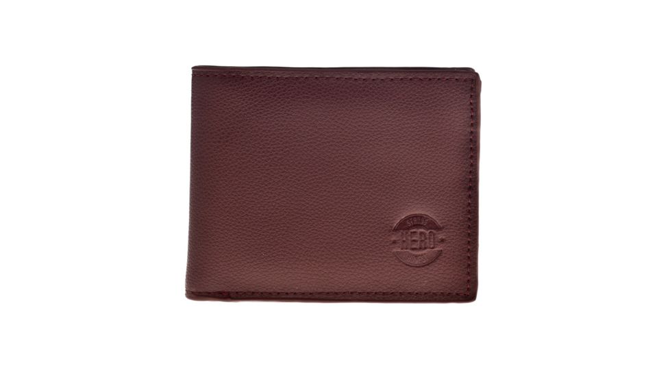 Hero Wallet Garfield Series 725BRN Better Than Leather, Maroon HROW725BRN