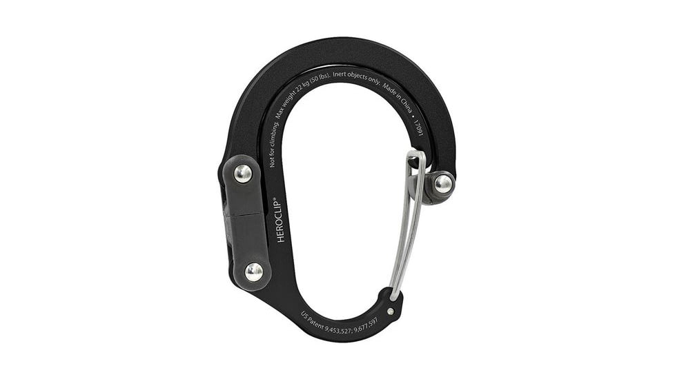 Heroclip Qliplet, Small, Stealth Black, HER-210012-010