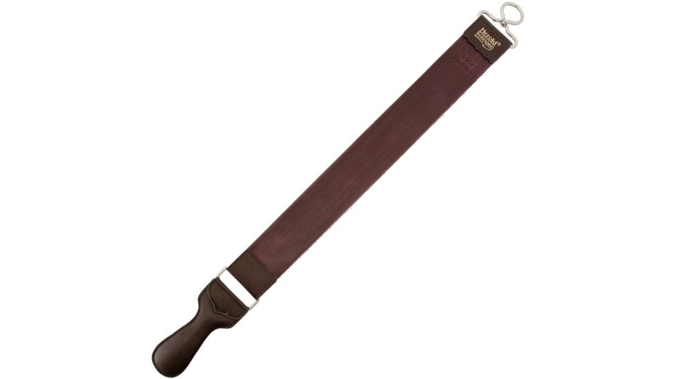 Herold Solingen Razor Strop Oil/Linen Knife Sharpener, Stacked Leather Handle HS193WJ