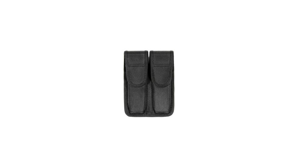 Heros Pride Double Magazine Pouch - Small - Ballistic, Black 1030