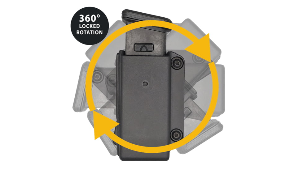 HEROS PRIDE Edge Single Pistol Magazine Case - Universal Fit