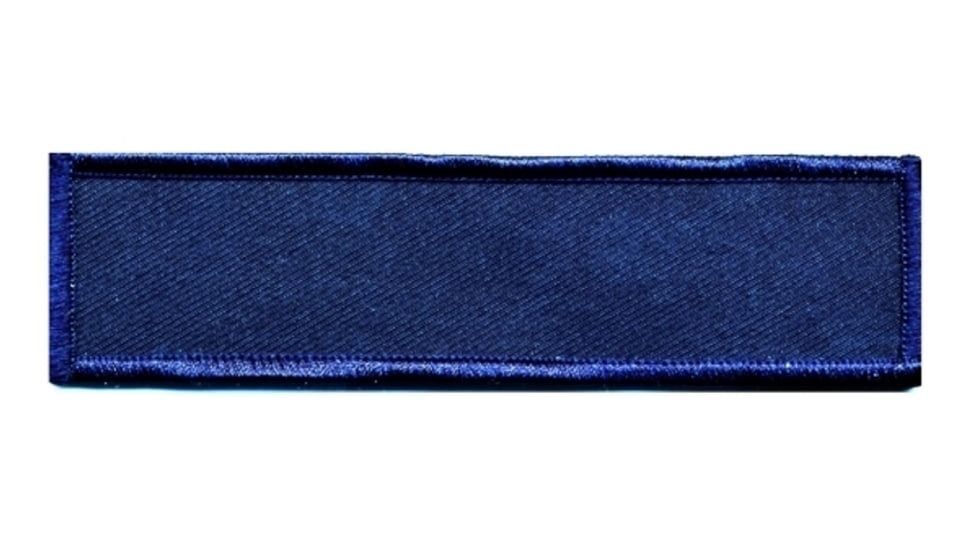 HERO'S PRIDE PD 3.33x1in Name Blank w/Merrowed Bordered Chicago, Dark Navy, 4720