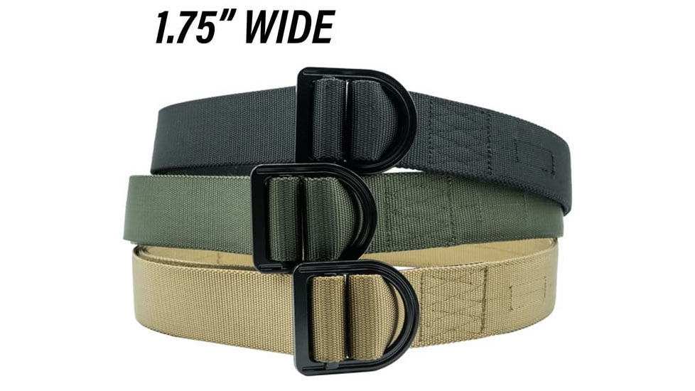 HEROS PRIDE Tactical Duty Belt - 1.75, Black - 1345X-9-XL-42