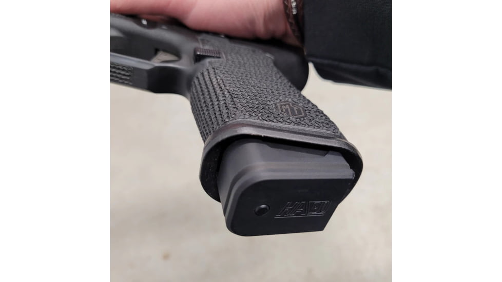 Herrington Arms Glock 19/26 2 Round Magazine Extension, Black, MAGEXT2-BLACK