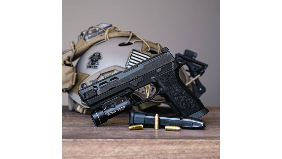 Herrington Arms HC320 Pistol Compensator For Sig P320, Black, HC3201/2-BL