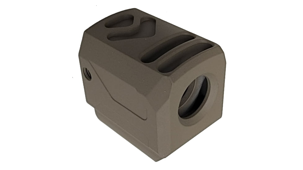 Herrington Arms HC3652P Pistol Compensator For Sig P365/P365Xl, FDE, HC3652P-FDE
