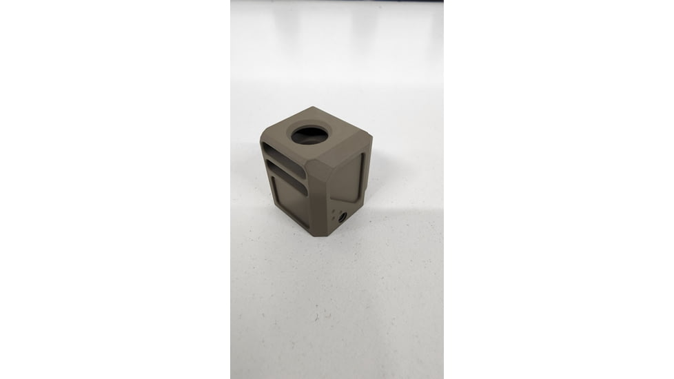 Herrington Arms HC92P V2 Glock Gen 4/5 Compensator, Fins, Flat Dark Earth, HC92P-V2-FDE