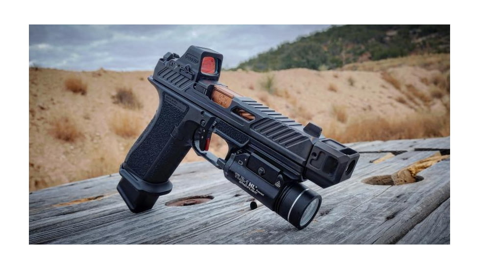 Herrington Arms Glock 19/17/26 HC9XL 3.0 Pistol Compensator, Black, HC9XL-BL