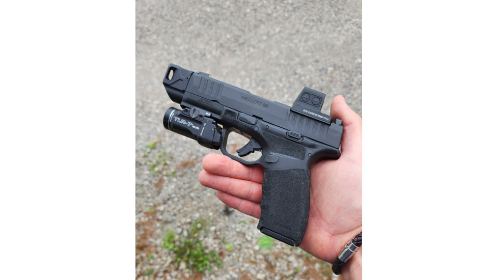 Herrington Arms HCAT Compensator for Springfield Hellcat And Hellcat Pro, Black, HCAT-BL