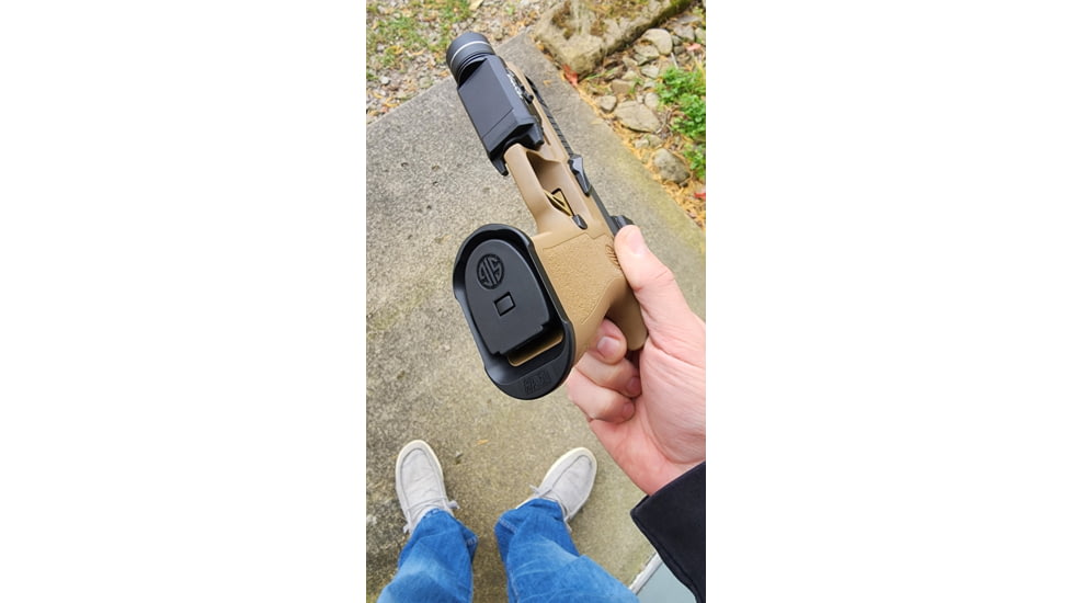 Herrington Arms SIG Sauer P320 HA Magwell, Black, 320MAGWELL-BL