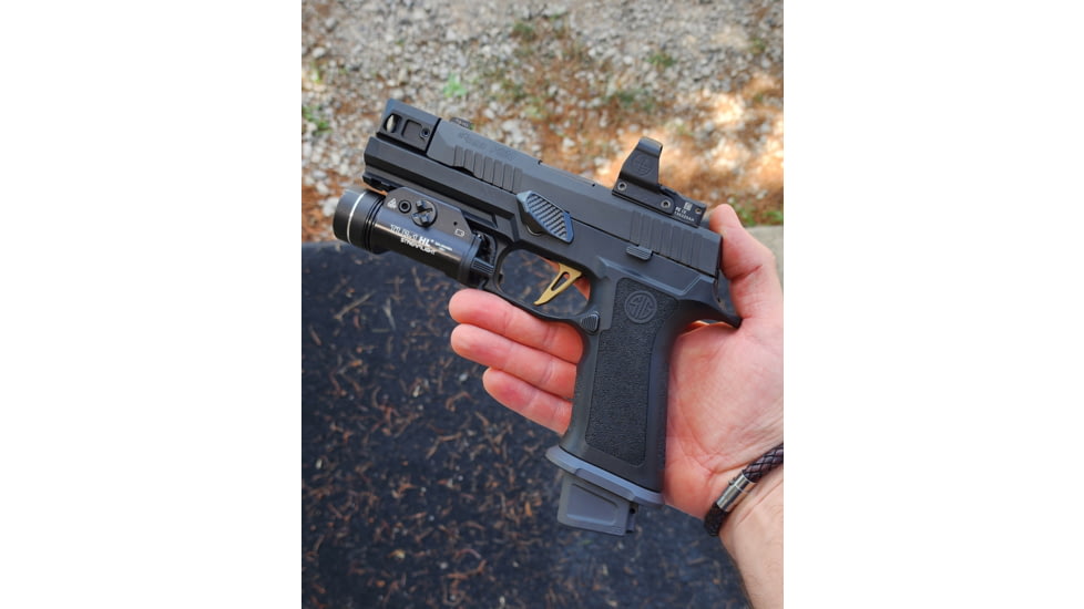 Herrington Arms SIG Sauer P320 HC320FL Pistol Compensator, Black, HC320FL1/2-BL