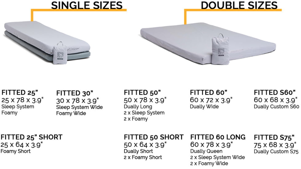 HEST Fitted 25 Sheet, Gray, 78x25x3.9in, B23108GRE